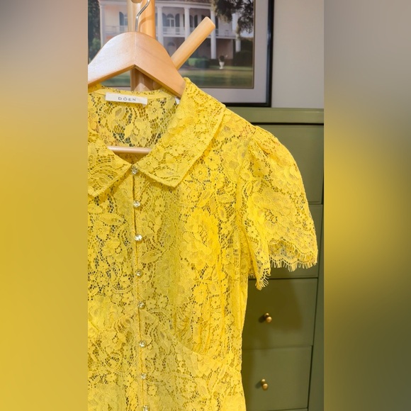 DOEN SOHANA DRESS IN DAFFODIL YELLOW, brand new, never worn, no flaws. - Picture 10 of 16